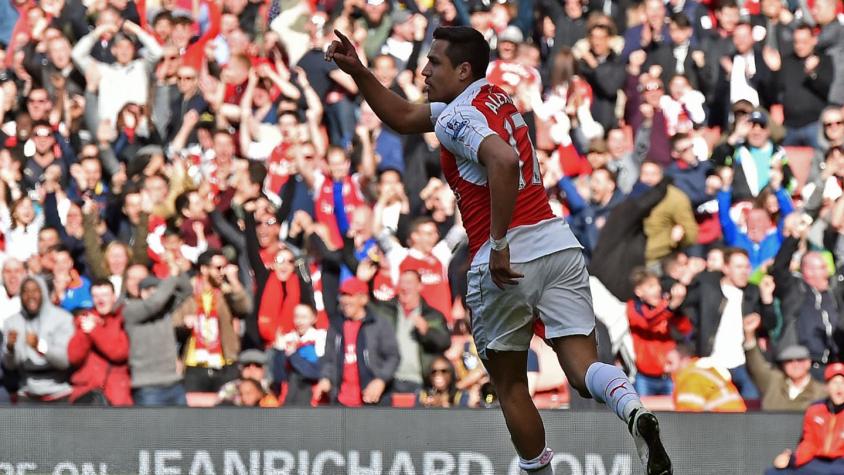 Alexis Sánchez anota en empate de Arsenal frente a Crystal Palace