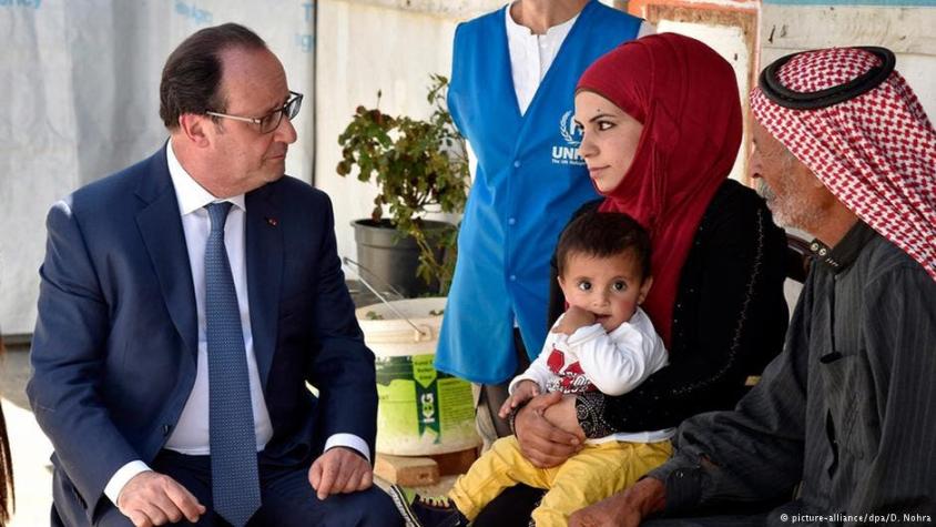 Francia acogerá dos mil refugiados