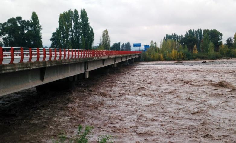 Onemi levanta Alerta Roja para las zonas aledañas al río Tinguiririca