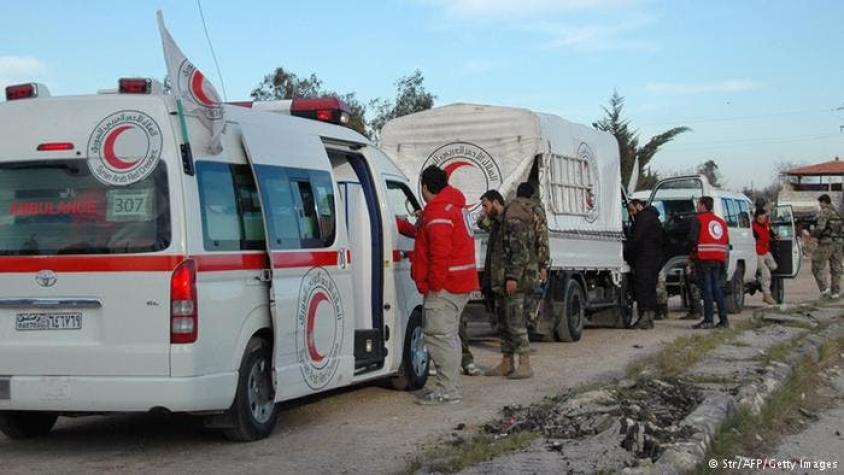 Comenzó evacuación de civiles de cuatro localidades en Siria