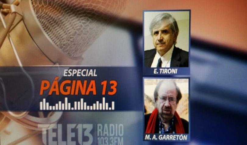 El debate sobre Patricio Aylwin y la transición de Eugenio Tironi y Manuel Antonio Garretón