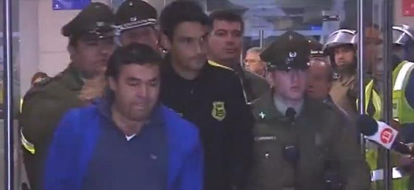 [VIDEO] Incidentes en duelo O'Higgins-San Luis terminan con un futbolista detenido