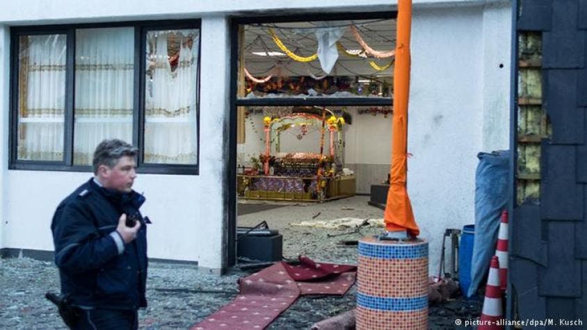Alemania: explosión en templo sij fue atentado islamista