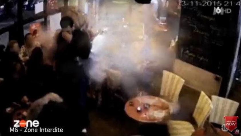 Difunden video con el momento exacto de uno de los ataques terroristas en París