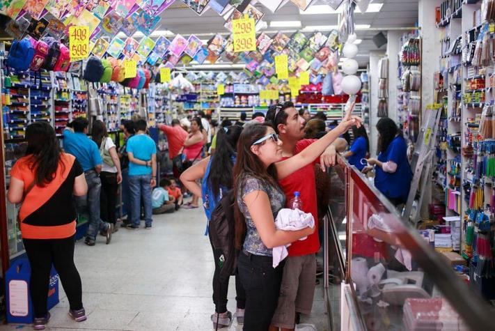 Ventas del comercio minorista cayeron 1,5% en la Región Metropolitana