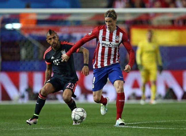 Atlético Madrid da el golpe y con un golazo vence al Bayern de Vidal en Champions