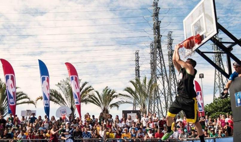 Popular gira NBA3X llega a Chile por primera vez