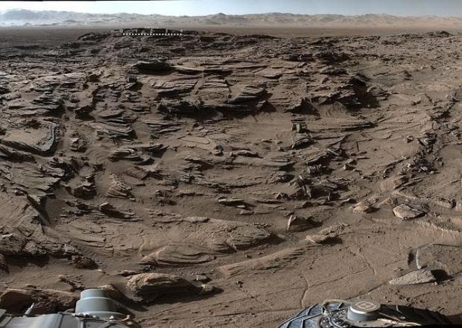 Curiosity captura impresionante imagen de Marte en 360°