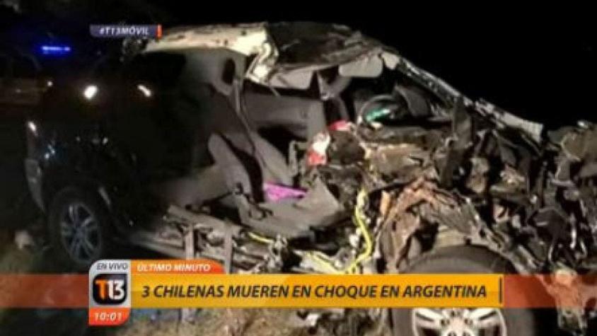 Chilena herida en accidente en Argentina podría ser dada de alta hoy