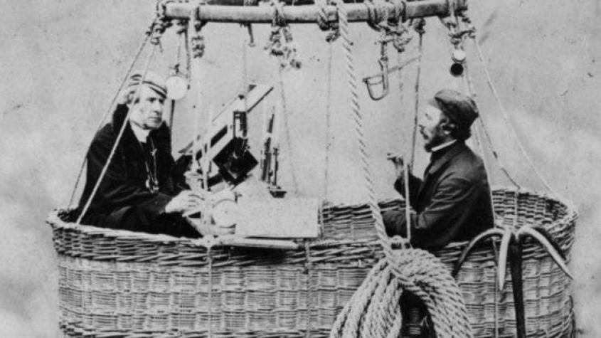 El temerario vuelo en globo de dos victorianos que por suerte no flotaron más allá de la atmósfera