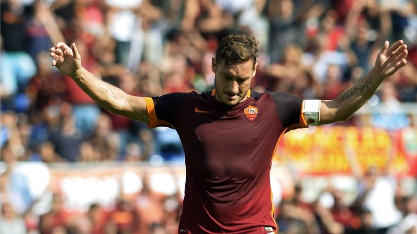 Totti sigue vigente: Ha marcado cuatro goles en los últimos 52 minutos que ha disputado