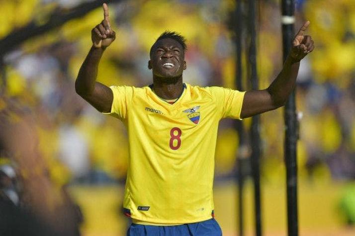 Figura de Ecuador se lesiona y llegaría "con lo justo" a la Copa América Centenario