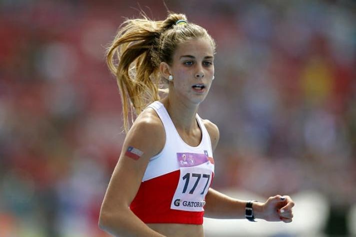 Isidora Jiménez consigue cuarto lugar en 100 metros en campeonato en Brasil