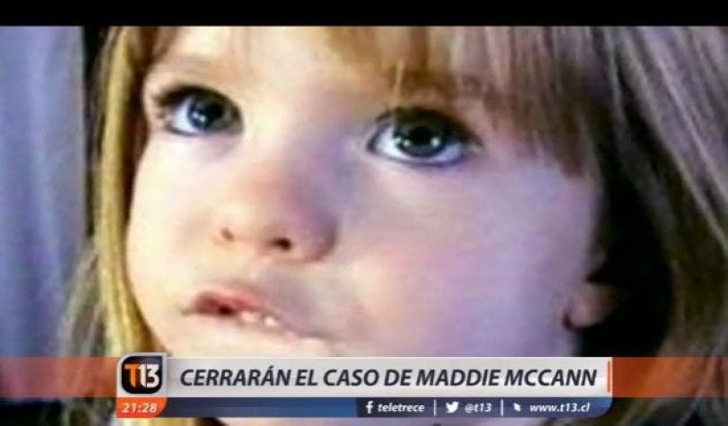 [VIDEO] Cerrarán el caso de Maddie Mccann