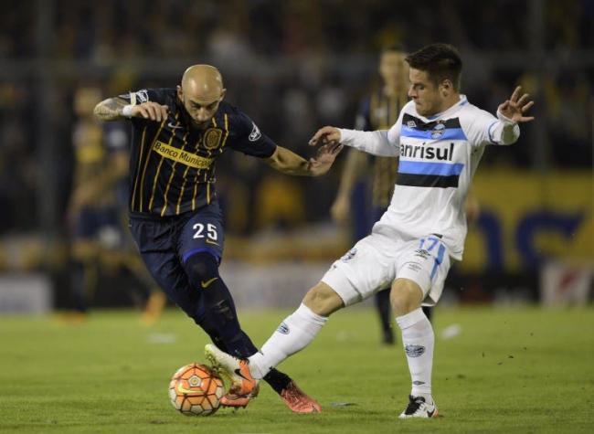 Rosario Central sin Larrondo golea a Gremio y se mete en cuartos de la Libertadores