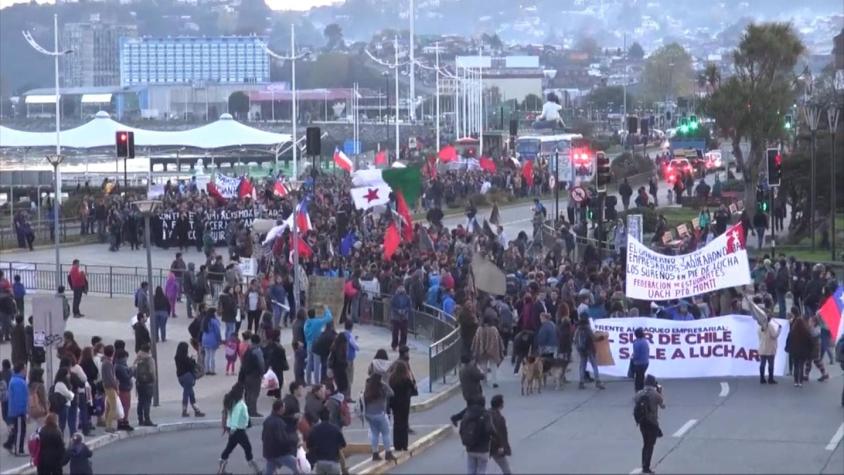 Desabastecimiento y cortes de caminos marcaron cuarto día de protestas en Chiloé