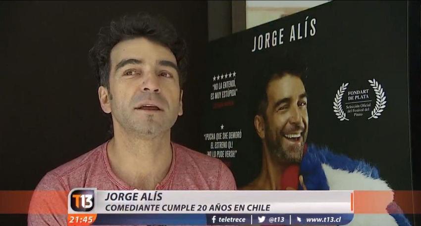 [VIDEO] Jorge Alís prepara su debut en el cine