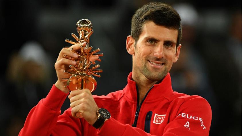 Novak Djokovic gana final de Madrid y alcanza récord en torneos Masters