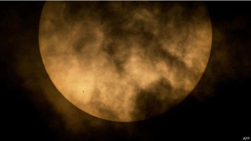 Así se vio el "mordisco" de Mercurio en el Sol desde la Tierra