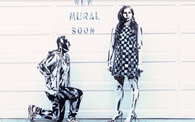[VIDEO] Increíbles pinturas vivientes que simulan ser grafiti