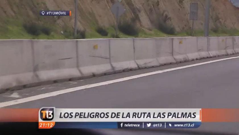 [VIDEO] Los peligros de la Ruta Las Palmas