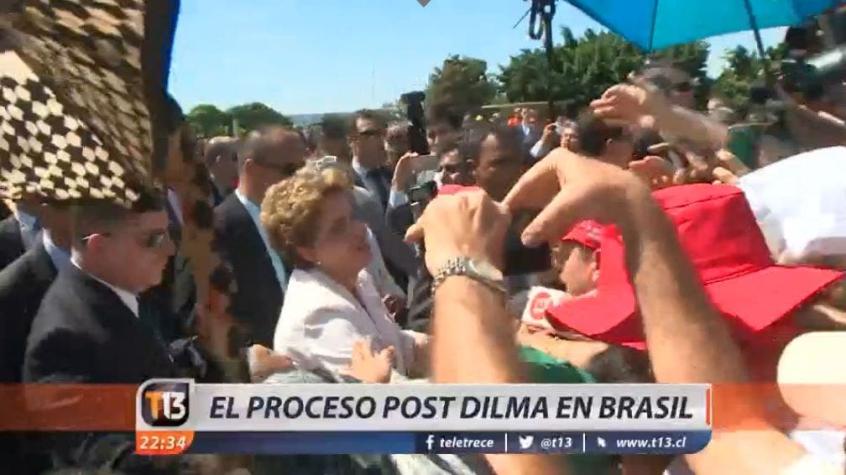 [VIDEO] Incertidumbre en Brasil por proceso post Dilma Rousseff