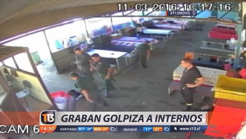 [VIDEO] Graban golpiza a internos de la cárcel de Chillán