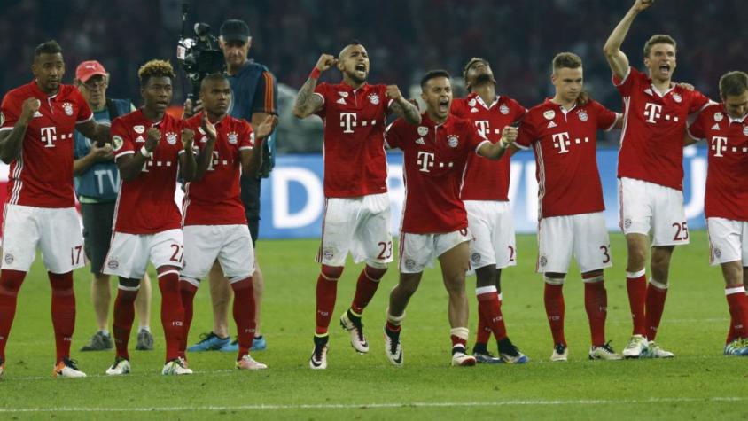 Arturo Vidal suma un nuevo título con el Bayern tras adjudicarse la Copa de Alemania
