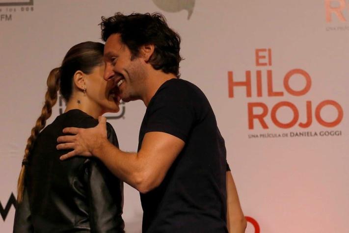 La gran broma amorosa que marcó el lanzamiento del filme de Benjamín Vicuña y China Suárez en Chile