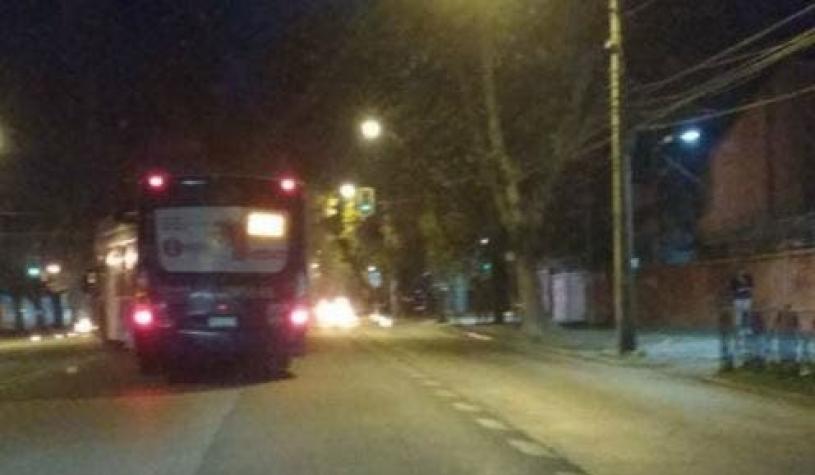 Habilitan tránsito en Macul tras término de barricadas