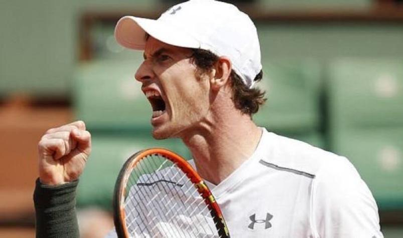 Andy Murray nuevamente gana maratónico partido y sigue en carrera en Roland Garros