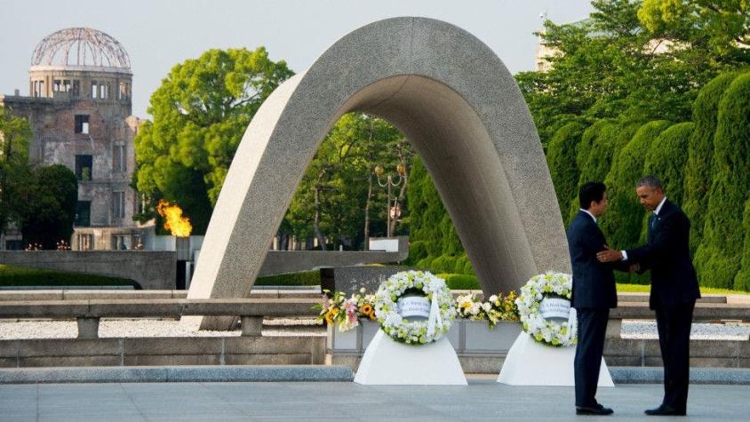 "La muerte cayó del cielo": el tributo de Obama a las víctimas de Hiroshima