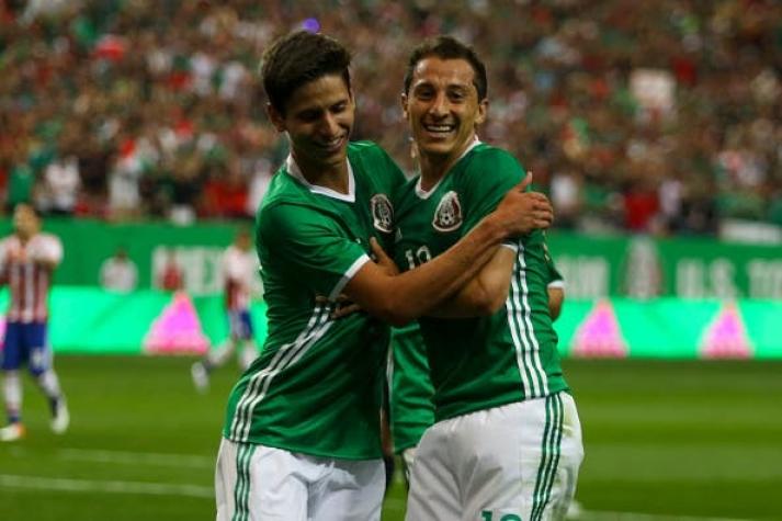 México vence a Paraguay en duelo de preparación para la Copa América Centenario