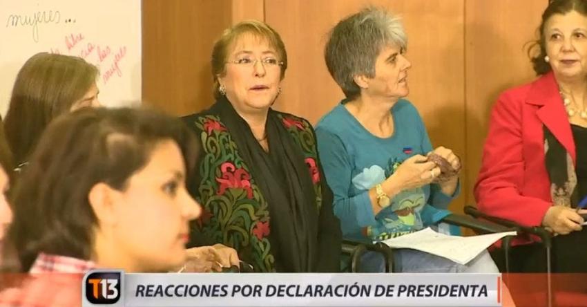 [VIDEO] Reacciones por declaración de la Presidenta Bachelet en caso Caval