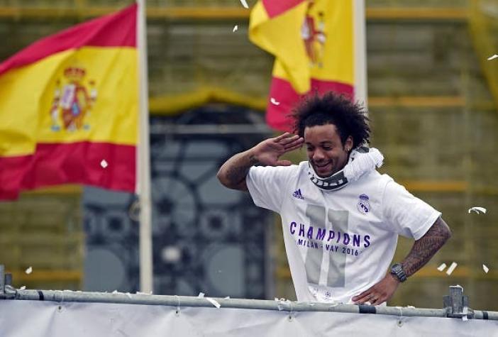 Marcelo regalará a través de un sorteo la medalla de Champions que ganó con el Real Madrid