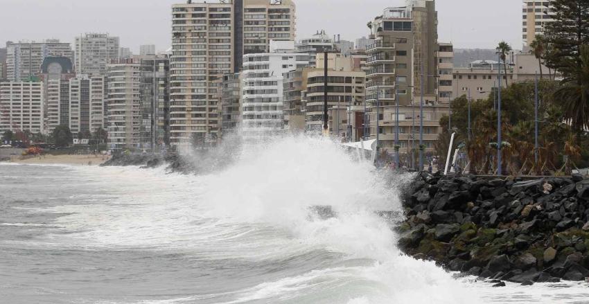 Armada pronostica fuerte viento y marejadas de hasta 4 metros en el litoral central