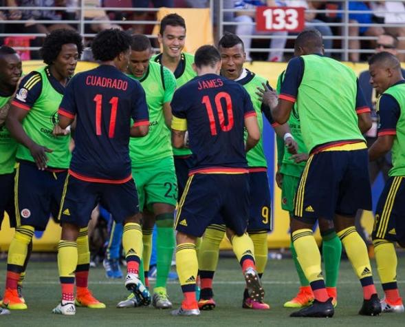 Colombia golpea al anfitrión y arranca con una victoria en la Copa Centenario