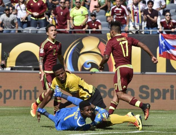 [Minuto a Minuto] Venezuela saca ventajas sobre Jamaica en Copa América Centenario