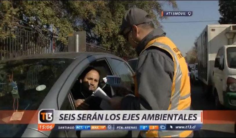 [VIDEO] Estos son los ejes ambientales que se implementarán en episodios críticos en Santiago