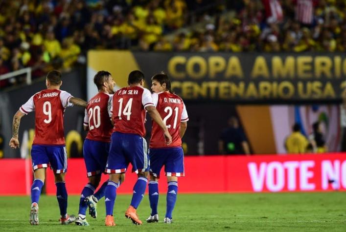 [VIDEO] Paraguay descontó con este golazo en la caída por 2-1 ante Colombia en Copa Centenario