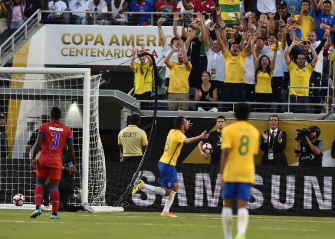 [VIDEO] Brasil implacable marca el 5-0 ante Haití en Copa América Centenario