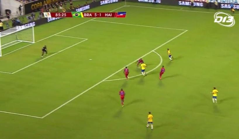 [VIDEO] Brasil imparable anota el 6-1 ante Haití en Copa Centenario