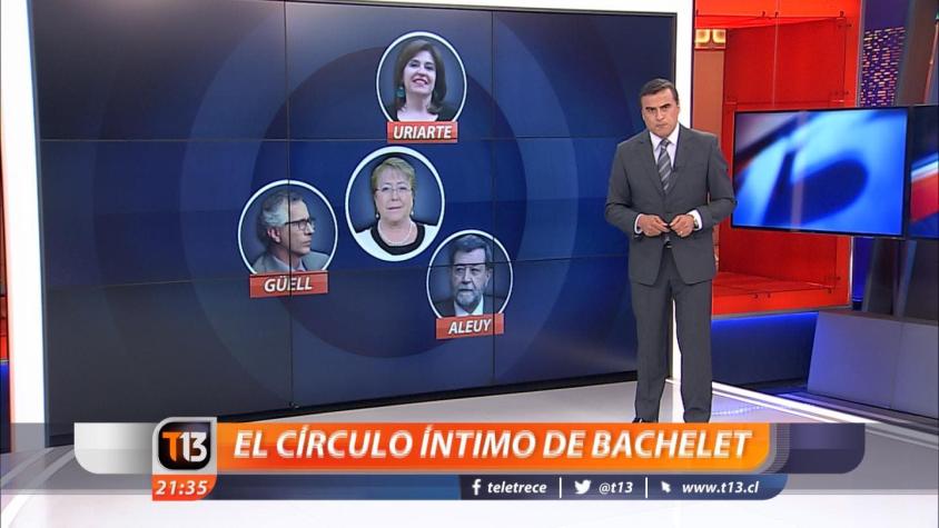 ¿Quiénes integran el círculo íntimo de la Presidenta Bachelet?