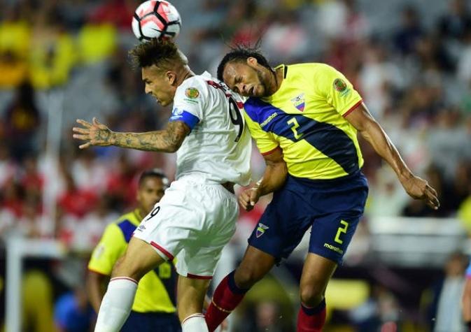 Ecuador y Perú igualan y dejan en suspenso su clasificación a cuartos de la Copa Centenario