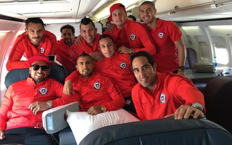 La selección chilena ya está en Filadelfia para decisivo duelo ante Panamá