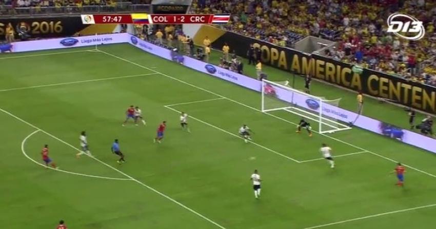 [VIDEO] Costa Rica vuelve a celebrar ante Colombia con gol de Johan Venegas