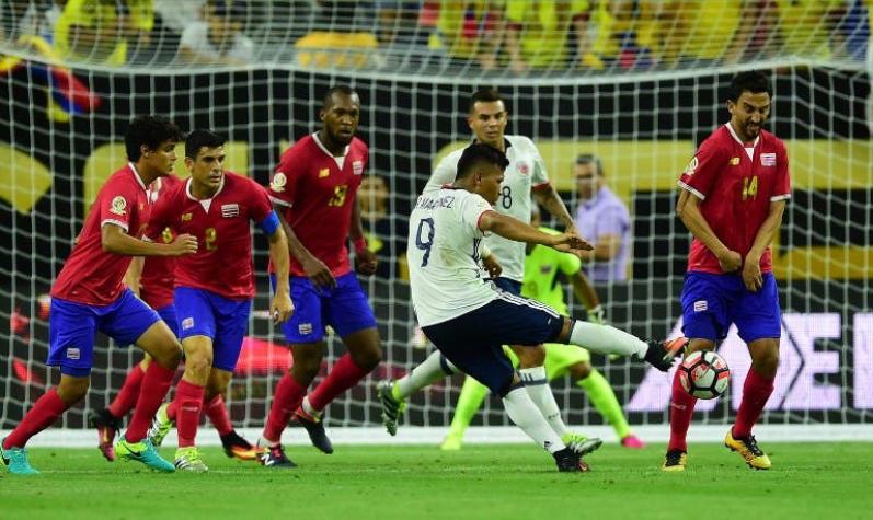 [VIDEO] Goles y emoción en el 2° tiempo del choque Colombia-Costa Rica