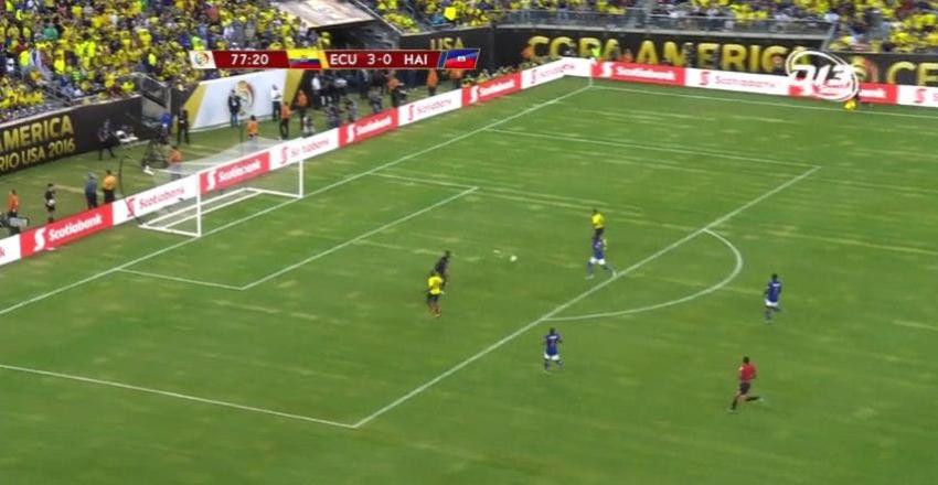[VIDEO] Antonio Valencia prolonga los abrazos en Ecuador con el 4-0 sobre Haití