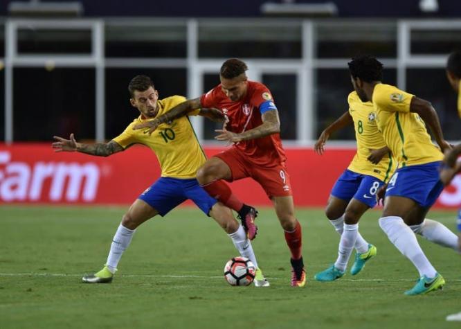 [VIDEO] Revisa el compacto con las mejores jugadas del 1° tiempo entre Brasil y Perú