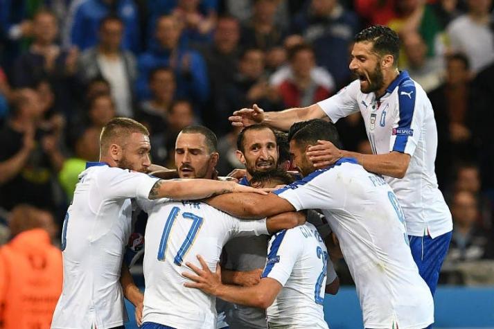 Italia se impone a Bélgica en duelo de candidatos a la Euro 2016